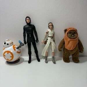 Star Wars‎ toy lot of 4